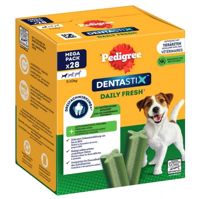 Afbeelding van 168x Fresh voor kleine honden (5 10kg) Pedigree Dentastix Hondensnack