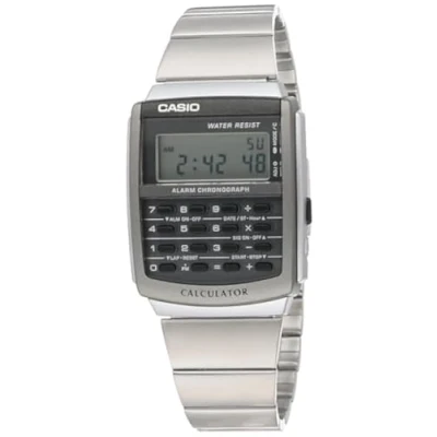 Afbeelding van CASIO 506 1DF unisex horloge 43.2 mm Zwart