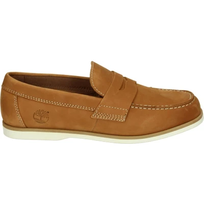Afbeelding van Timberland Classic Venetian Instappers, Heren, Maat: 42, Saddle Leer