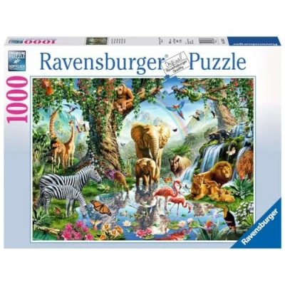 Afbeelding van Ravensburger puzzel Avonturen in de jungle Legpuzzel 1000 stukjes