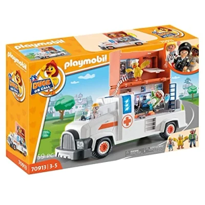 Image de PLAYMOBIL Duck on Call 70913 Ambulance