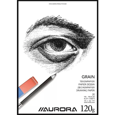 Afbeelding van Tekenblok Aurora A4 20v 120gr