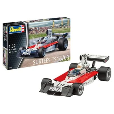 Afbeelding van 1:32 Revell 07739 Surtees TS16/03 Formule 1 auto Plastic Modelbouwpakket