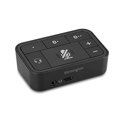 Afbeelding van Kensington 3 in 1 Pro Audio Headset Switch Zwart
