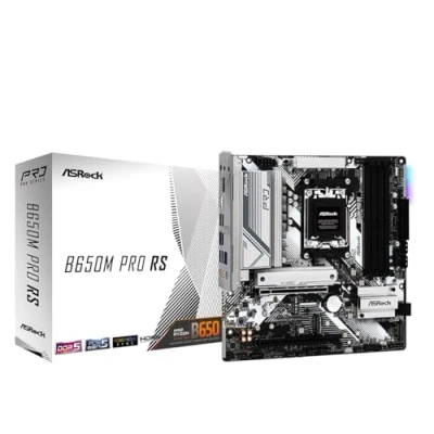Afbeelding van ASRock B650M Pro RS Moederbord Socket AMD AM5 Vormfactor Micro ATX chipset AMD® B650