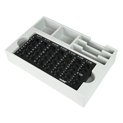 Afbeelding van HMF 3210 02 Euro, 3 vakken voor bankbiljetten, 35 x 23,5 7 cm, zwart