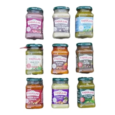 Afbeelding van TIGULLIO PESTO ITALIA X PASTA BOX VERSCHILLENDE REORTIMENTEN KENNIS