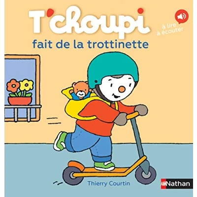 Afbeelding van T&#039;choupi fait de la trotinette