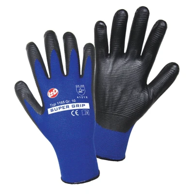 Afbeelding van L+D worky Nylon Super Grip Nitrile 1165 11 Werkhandschoen Maat (handschoen): 11, XXL EN 388 Cat II 1 paar