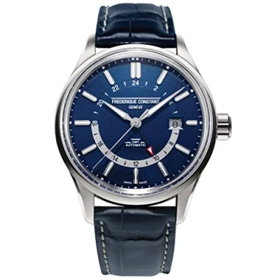 Afbeelding van Frederique Constant FC 350NT4H6 automatisch horloge, Blauw, riemen, Lanyards
