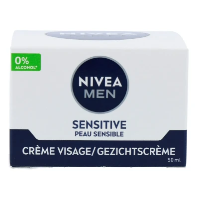 Afbeelding van 3x Nivea Men Sensitive Crème 50 ml