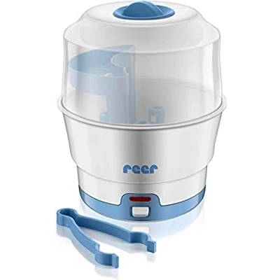 Image de Stérilisateur Biberon Reer Vapomax Argent, Bleu Clair 36020