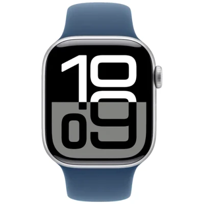 Image de Apple Watch Series 10 42 mm Argent Bracelet Sport M/L