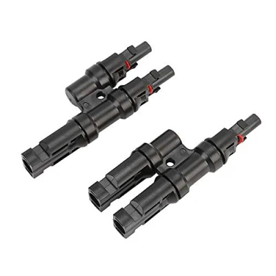 Afbeelding van FULARR® 1 Paar Professionele Solar Panel Connector Kabel, T Tak MFF/FMM, voor Fotovoltaïsche Systeem