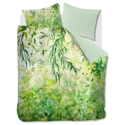 Afbeelding van Kardol Giverny dekbedovertrek Lits Jumeaux XL 260x200/220 Groen