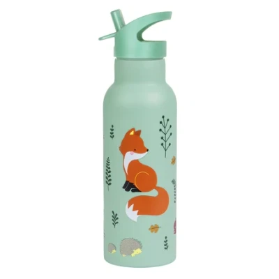 Afbeelding van A Little Lovely Company XL RVS Drinkfles Bosvriendjes