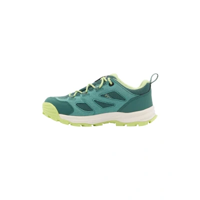 Afbeelding van Jack Wolfskin VOJO TOUR Texapore Outdoorschoenen voor kinderen, Maat: 28, Jade green Textiel/ synthetisch