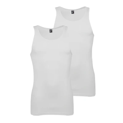 Afbeelding van Alan Red singlet t shirts aanbieding effen katoen wit
