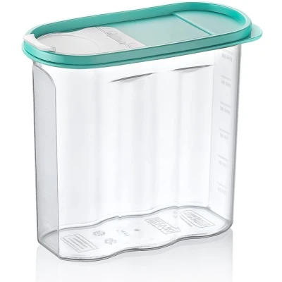 Afbeelding van Hobby life 1.7 liter Cereal box voorraadbus Berry bpa vrij 9,5 x 19,5 17,5 cm
