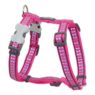 Afbeelding van Hondentuigje Red Dingo Roze Bot Reflecterend 30 48 cm Fuchsia