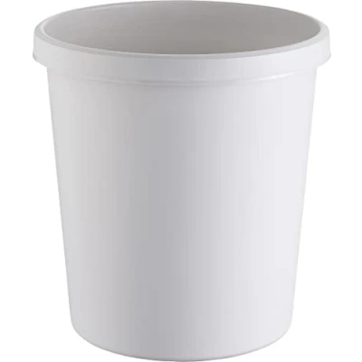 Afbeelding van HELIT Afvalbak 45 liter Kunststof Lichtgrijs dxh 390x480 mm