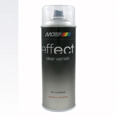 Afbeelding van Motip Deco Effect Blanke Lak Acryl Hoogglans 400 ml