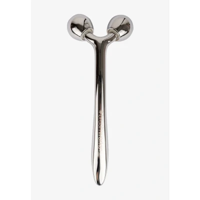 Afbeelding van Brushworks FACE Sculpting ZINC Roller Huidverzorgingstool, Dames, Maat: One Size, Silver