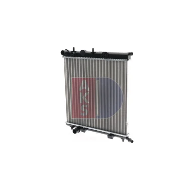 Afbeelding van AKS DASIS 060029N Radiateur 380 402 19 Koelribben mechanisch gelast PEUGEOT: 207 SW, Hatchback, CC, CITROËN: C3 I C2 Hatchback