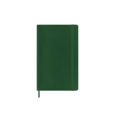 Afbeelding van Notitieboek Moleskine large 130x210mm blanco soft cover myrtle green