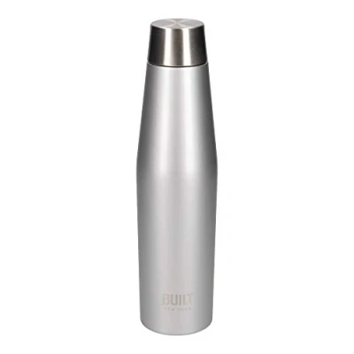 Afbeelding van BUILT New York Dubbelwandige Thermosfles, 0.54 Liter, Zilver
