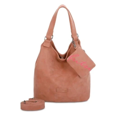Afbeelding van Fritzi aus Preußen Schoudertas Vintage Split01 Shoulder Bag Lichtbruin