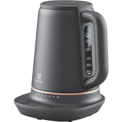 Afbeelding van Electrolux 910 003 582 E7K16BP waterkoker, roestvrij staal, 1,7 l, zwart, koper