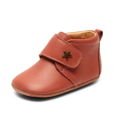 Afbeelding van bisgaard Uniseks eerste schoenen voor kinderen, oudroze, EU 28, Oude Roos