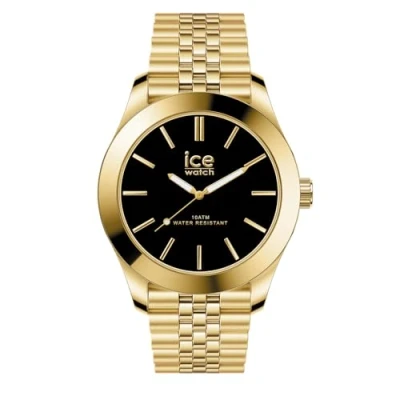 Afbeelding van ICE Watch steel Gold black 024746 Horloge Staal Goudkleurig Ø 34 mm