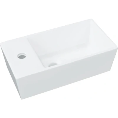Afbeelding van Wasbak 48x25x15 cm keramiek wit