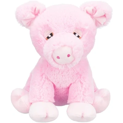 Afbeelding van Trixie Be Eco Varkentje Edison Pluche Gerecycled Roze 24 CM