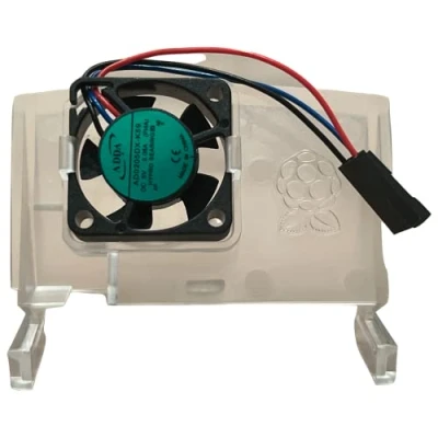 Afbeelding van Raspberry Pi® RB Case Fan Actieve ventilator Geschikt voor serie: Pi Wit