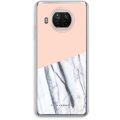 Afbeelding van Case Company® hoesje geschikt voor Xiaomi Mi 10T Lite A touch of peach Soft Cover Telefoonhoesje Bescherming aan alle Kanten en Schermrand