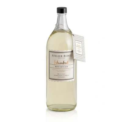 Afbeelding van Istanbul Geurstokjes Navulling Atelier Rebul (2000ml) Houtige &amp; Kruidige Kamergeur Heerlijke Geurverspreider