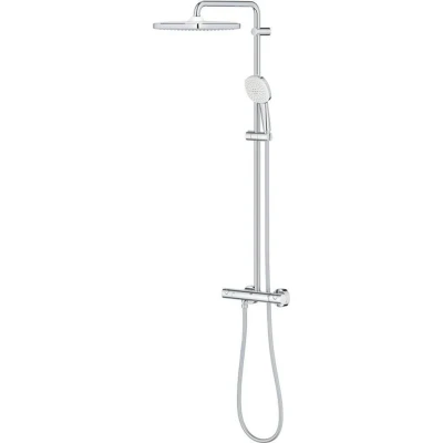 Afbeelding van GROHE Tempesta Cube 250 douchesysteem met thermostaatkraan
