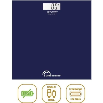 Afbeelding van Weegschaal LITTLE BALANCE SB3 USB C Middernachtblauw