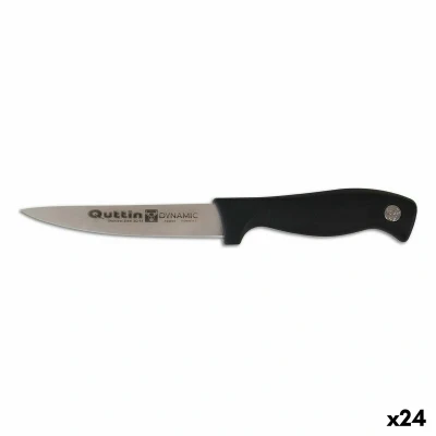 Afbeelding van Keukenmes Quttin Dynamic Zwart Zilverkleurig 11 cm (24 Stuks)