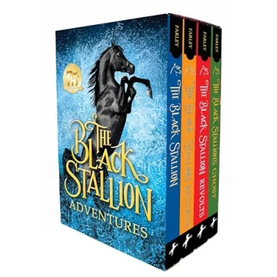 Afbeelding van The Black Stallion Adventures 4 Volume Boxed Set comprising Stallion, Returns, Stallions Ghost, Revolts