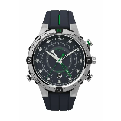 Afbeelding van Timex Expedition TW2V22100 Horloge Rubber Blauw Ø 45 mm