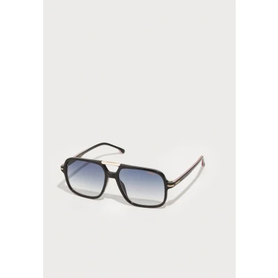 Afbeelding van Carrera 350/S Zonnebril black/goldcoloured, Heren, Maat: 58, Black/gold coloured