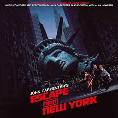 Afbeelding van John &amp; Alan Howarth Carpenter Escape From New York (LP)
