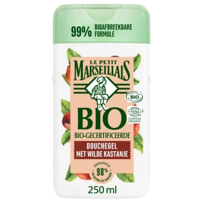 Afbeelding van Le Petit Marseillais Douchegel Wild BIO Kastanje 250 ml
