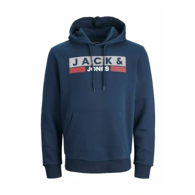 Afbeelding van Jack &amp; Jones CORP LOGO PS Hoodie Navy blazer, Heren, Maat: 7XL, blazer