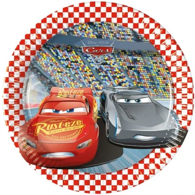 Afbeelding van Bord Cars 3 18cm 8 stuks
