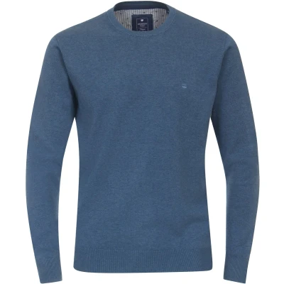 Afbeelding van Redmond Effen trui, Blauw (121)
